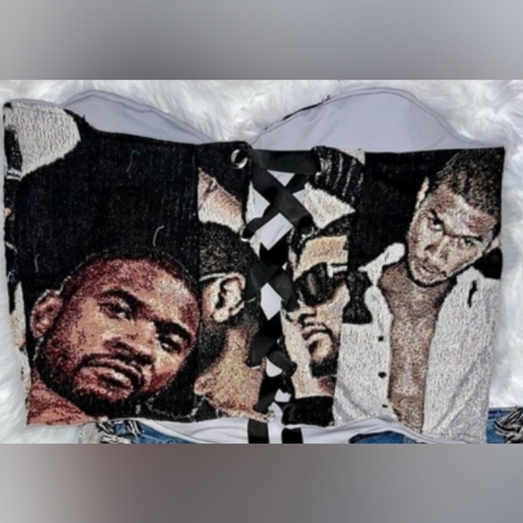 Custom Usher Tapestry Corset - Picture 2 of 2